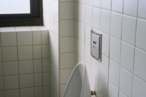 Photo leak detection toilet