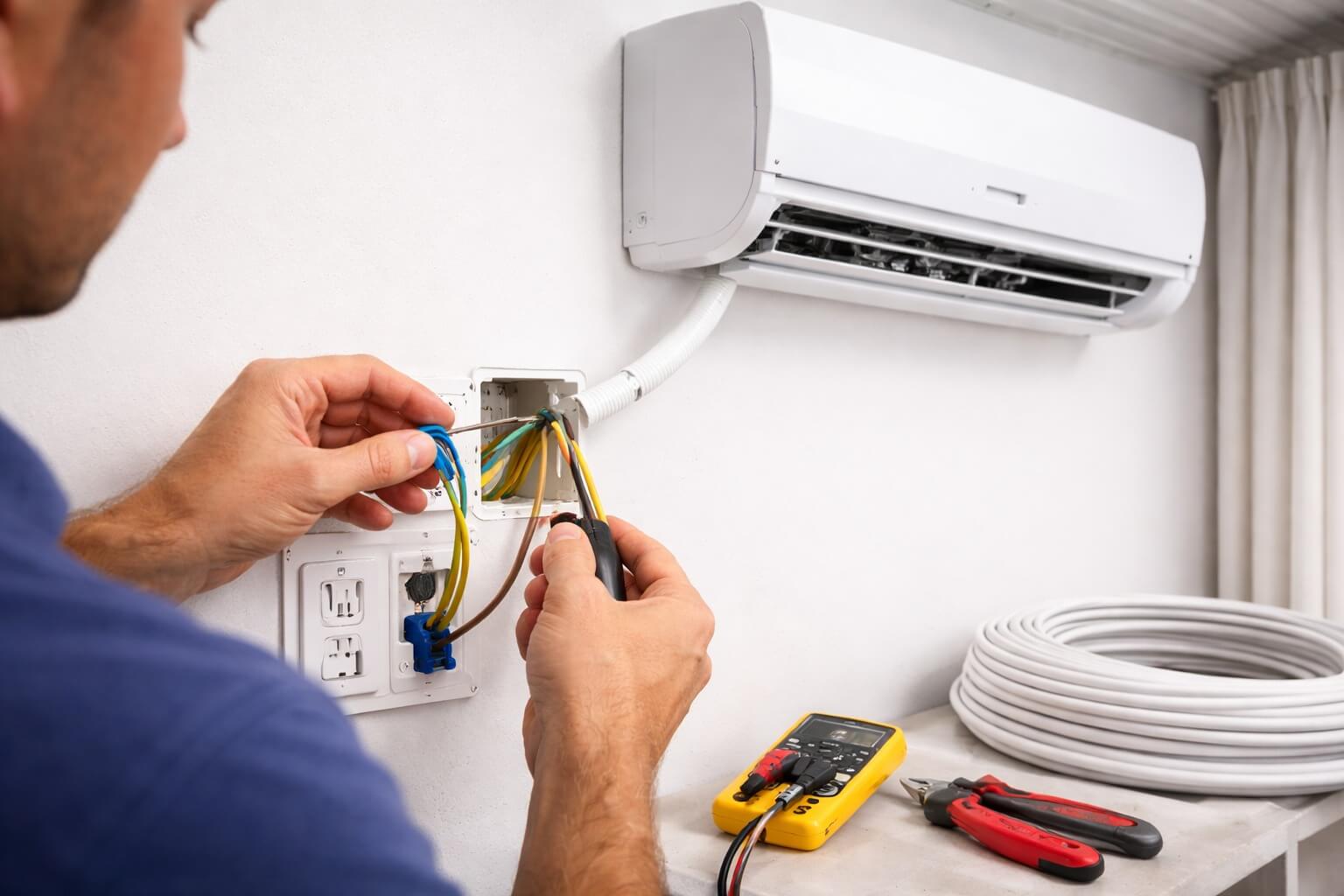 Instalação Elétrica para Ar-Condicionado Split em Florianópolis 8 Instalação Elétrica para Ar-Condicionado Split