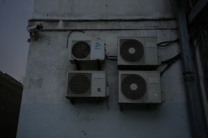Photo Air-conditioner electrical installation