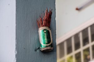 Photo Electrical outlet replacement