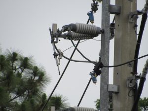 Photo Electrical-cable trunking installation