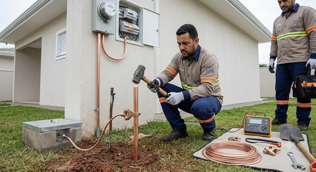 Correção de Aterramento Elétrico Inadequado
