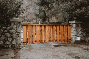 Photo Electric gate maintenance